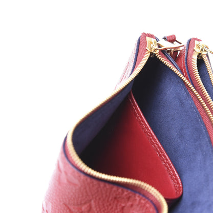 Louis Vuitton Empreinte Double Zip Pochette Cherry Berry 7 of 11
