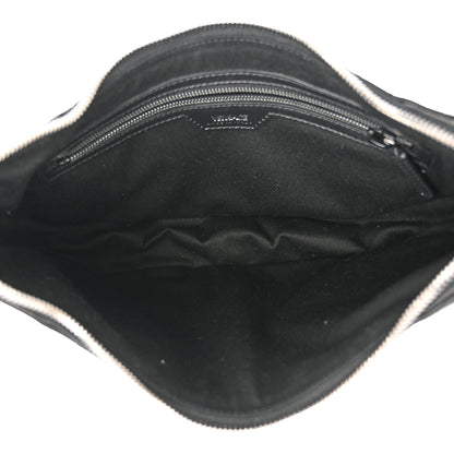 Versace Calfskin Small Repeat Zip Hobo Black 5 of 10