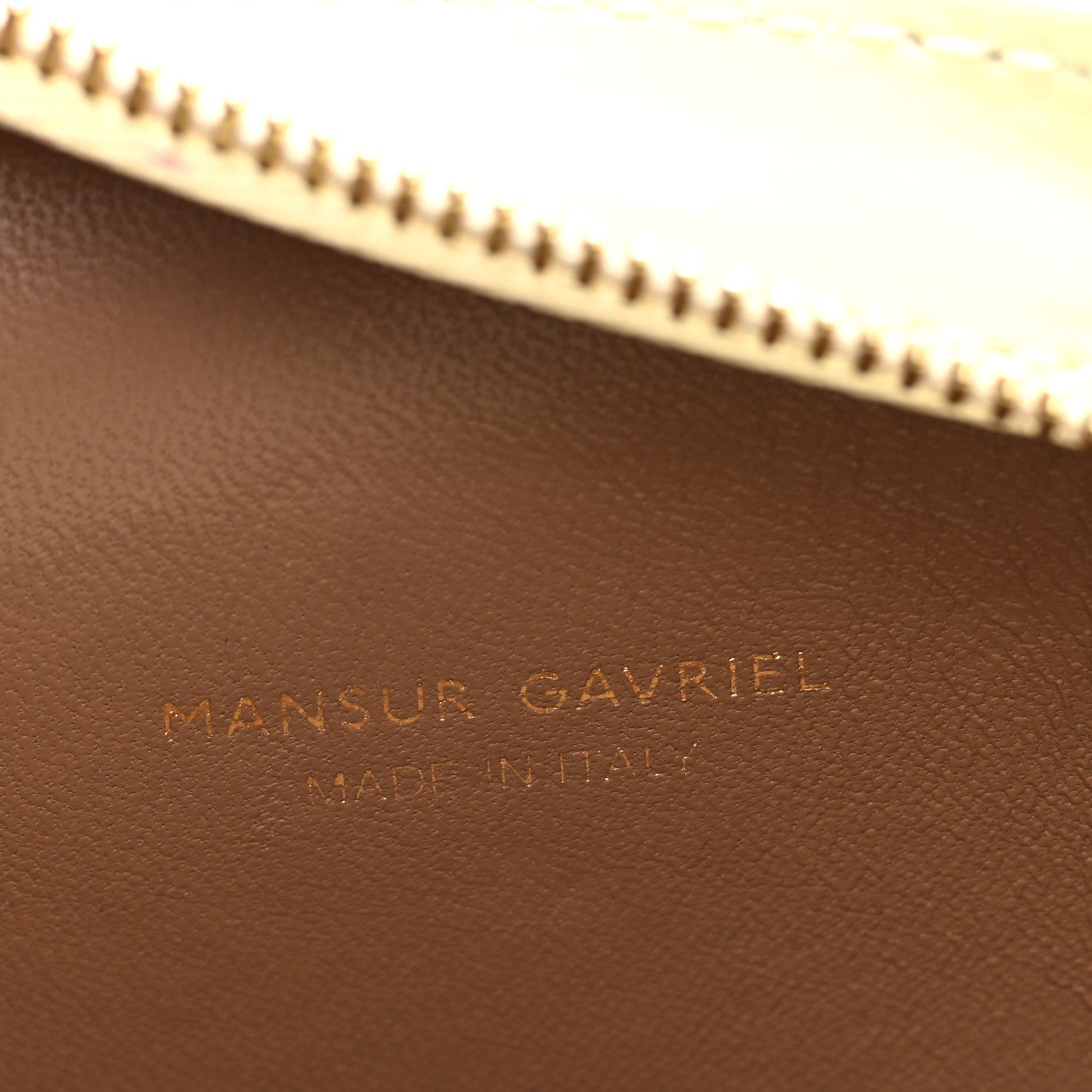 Mansur Gavriel Calfskin Pencil Shoulder Bag Creme 6 of 9