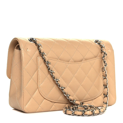 Chanel Caviar Quilted Small Double Flap Beige 3 of 12