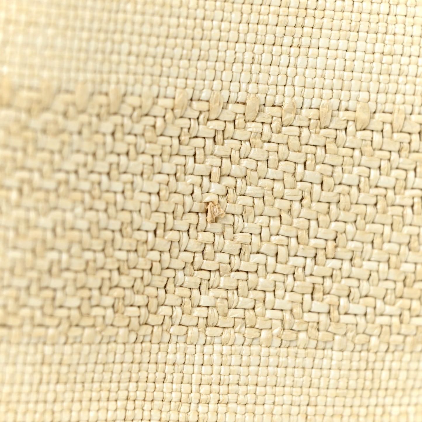 Mixed Fibers Striped Medium Deauville Tote Beige