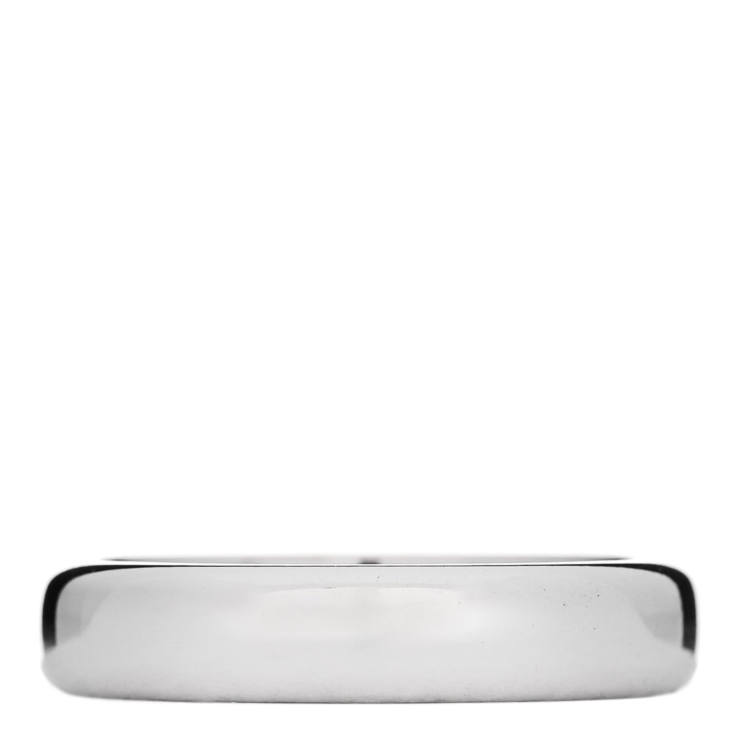 Platinum 4.5mm Forever Wedding Band Ring 58 8.25