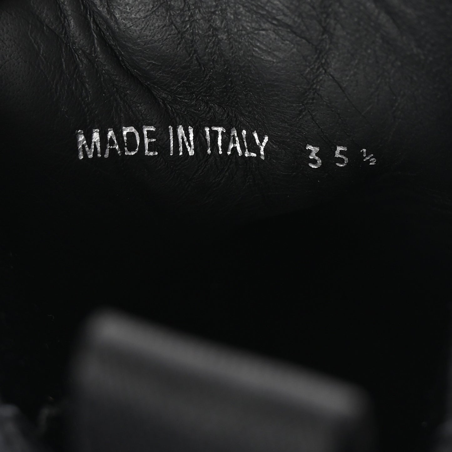 Spazzolato Rois Triangle Monolith Chelsea 55mm Boots 35.5 Black