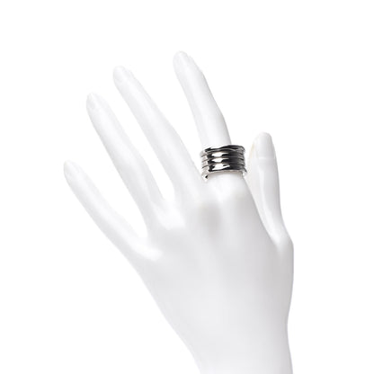Bulgari 18K White Gold B.Zero1 Four-Band Ring 56 7.5 2 of 4