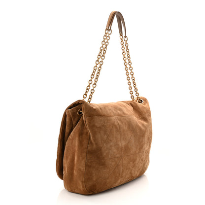 Saint Laurent Suede Matelasse Monogram Large Jamie 4.3 Snuff 3 of 12
