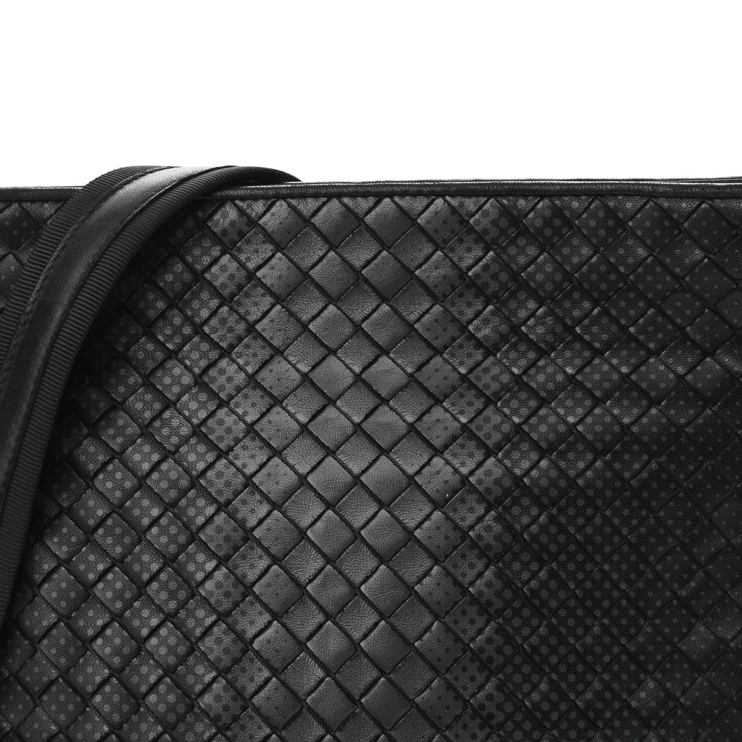 Bottega Veneta Nappa Intrecciato Messenger Bag Black 8 of 10