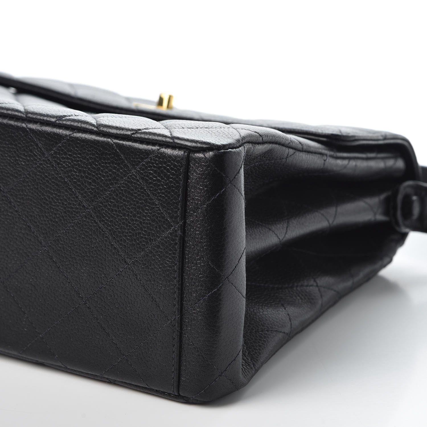 Chanel Caviar Quilted Medium Kelly Flap Black 6 of 11