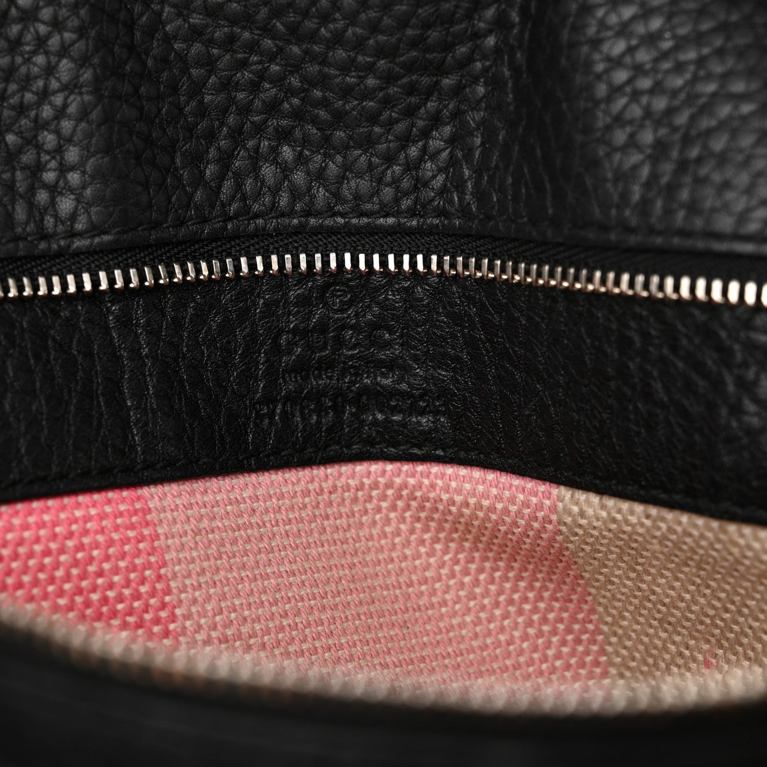 Gucci Cellarius Calfskin Large Bamboo Daily Top Handle Bag Black 6 of 15