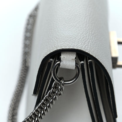 Givenchy Goatskin Small GV3 Shoulder Bag White 14 of 14