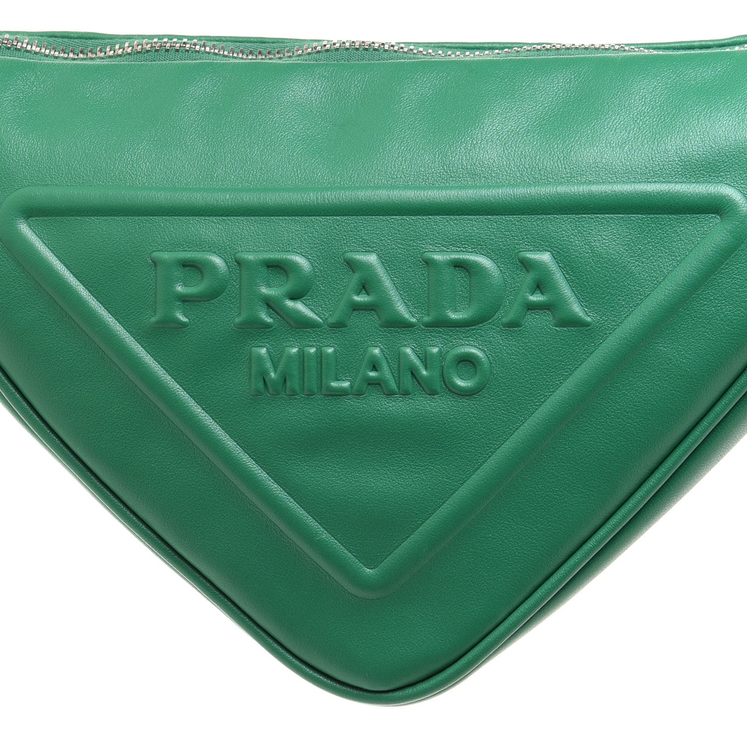Prada Grace Lux Triangle Shoulder Bag Mango 10 of 12