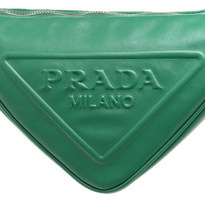 Prada Grace Lux Triangle Shoulder Bag Mango 10 of 12