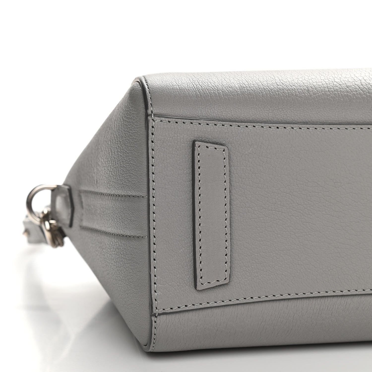 Givenchy Sugar Goatskin Mini Antigona Pearl Grey 9 of 12
