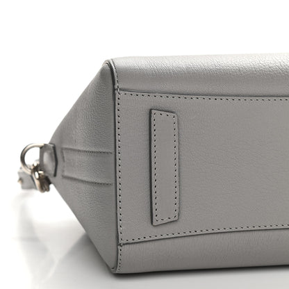 Givenchy Sugar Goatskin Mini Antigona Pearl Grey 9 of 12