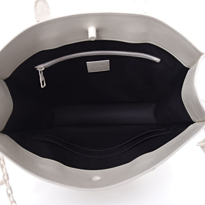 Louis Vuitton Taurillon Monogram Sac Plat Powder White 5 of 10