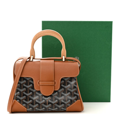 Goyard Goyardine Mini Saigon Black Gold 10 of 10