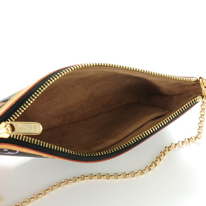 Louis Vuitton Monogram Multicolor Pochette Milla MM Black 5 of 7