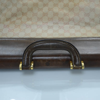 Gucci Monogram Travel Bag Brown 8 of 12