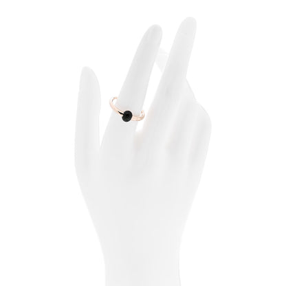 Pomellato 18K Rose Gold Green Tourmaline M'Ama Non M'Ama Ring 56 7.5 2 of 5