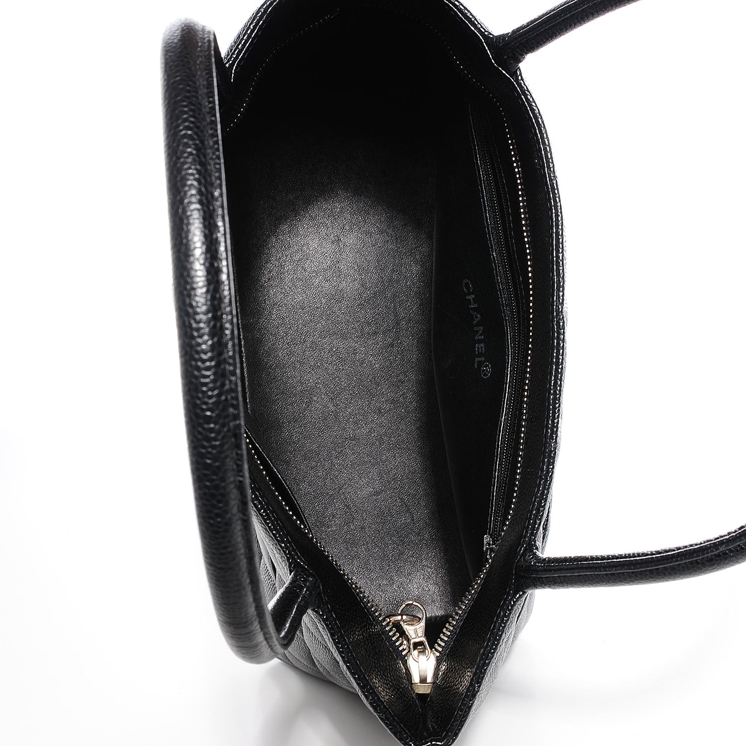 Chanel Caviar Quilted Medallion Tote Black 5 of 8