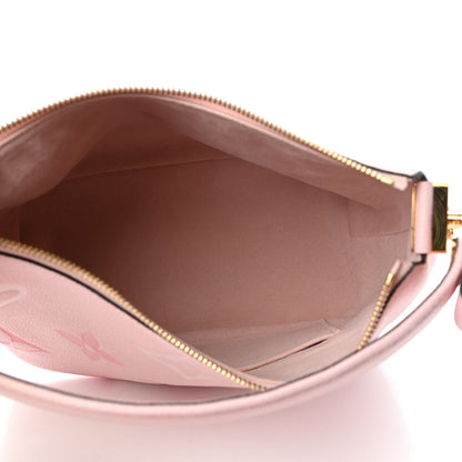 Louis Vuitton Empreinte Monogram Giant By The Pool Marshmallow Hobo PM Bouton De Rose 5 of 8