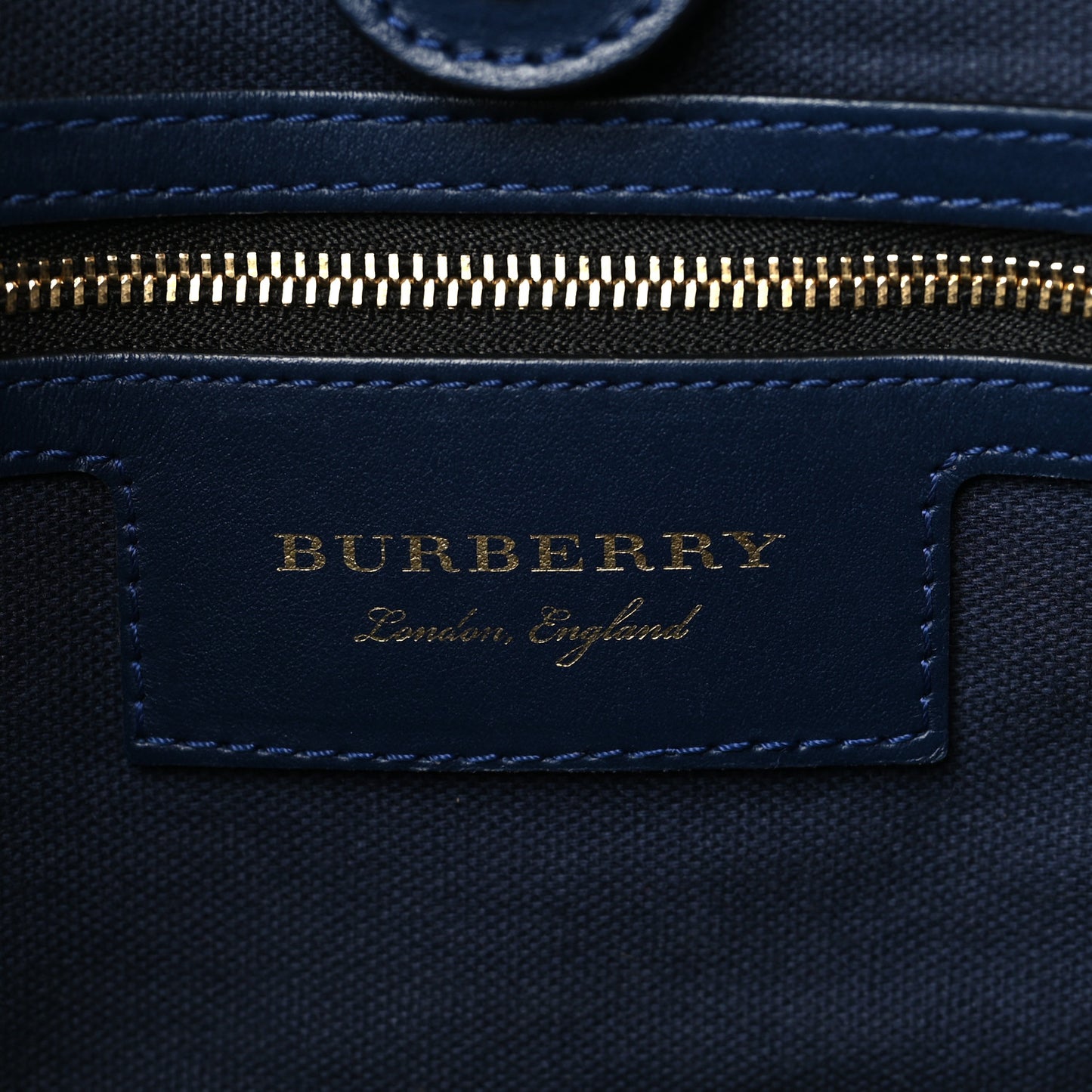 House Check Small Canterbury Tote Navy