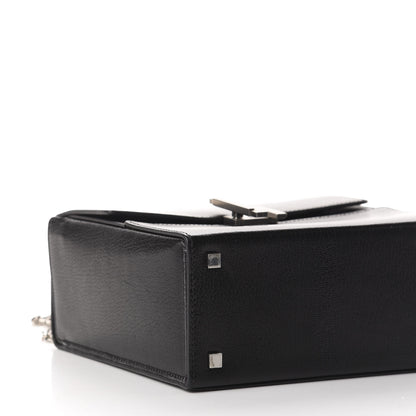 Hermes Chevre Chamkila Cinhetic Boxy Top Handle Bag Black 8 of 11