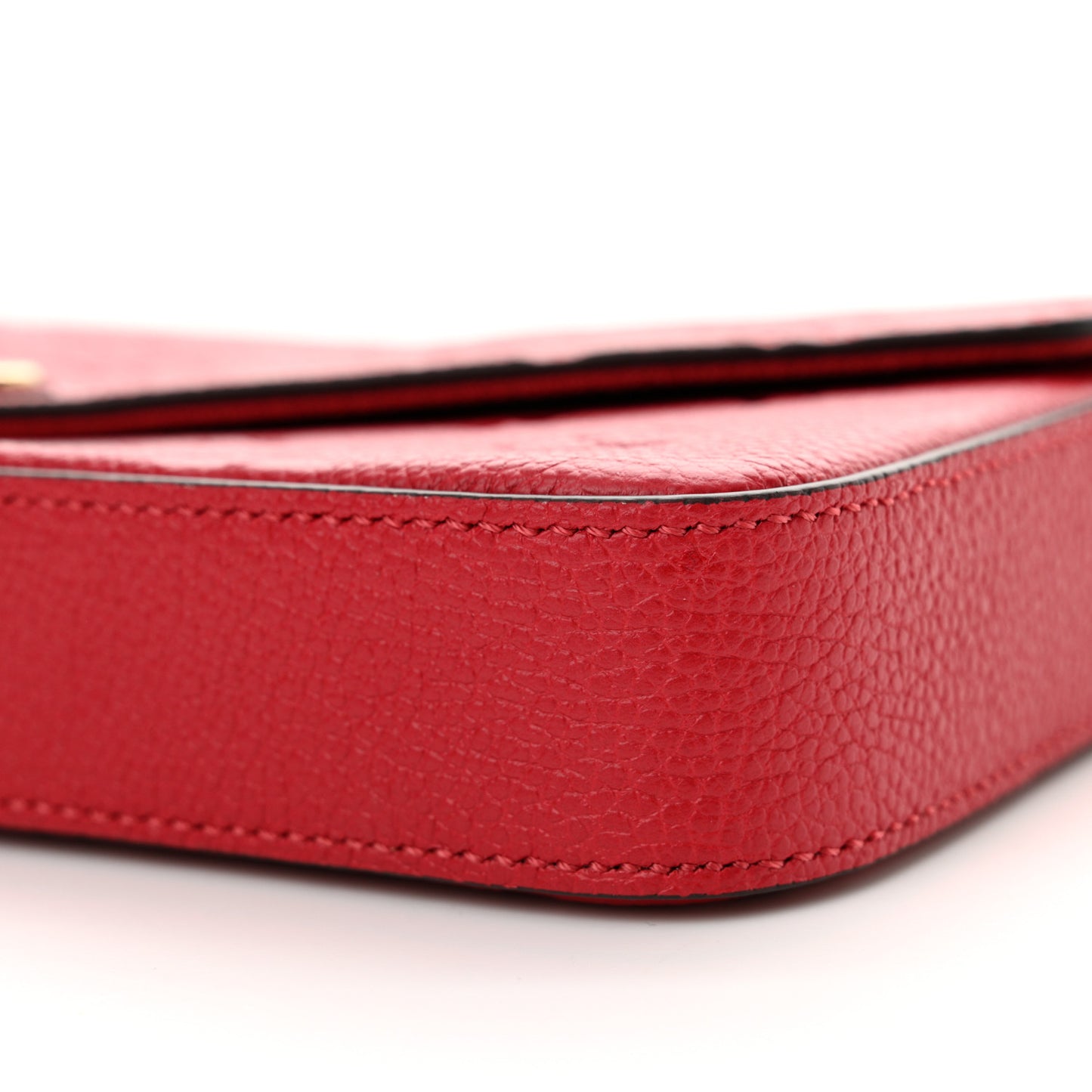 Empreinte Pochette Felicie Chain Wallet Scarlet