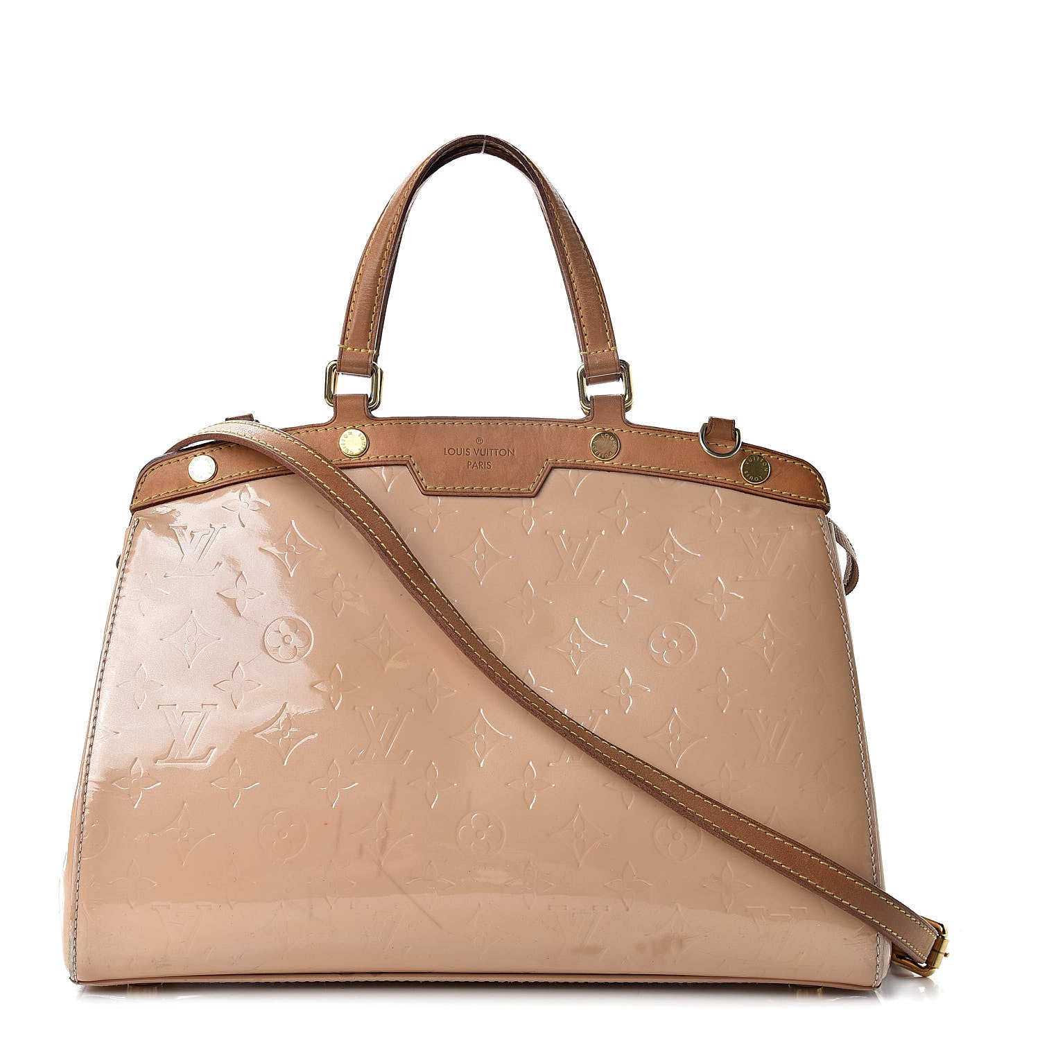 Louis Vuitton Vernis Brea MM Noisette 1 of 22
