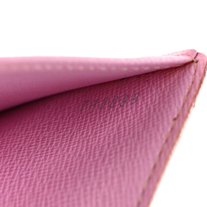 Louis Vuitton Monogram Multicolor Joey Wallet White Litchi 7 of 11