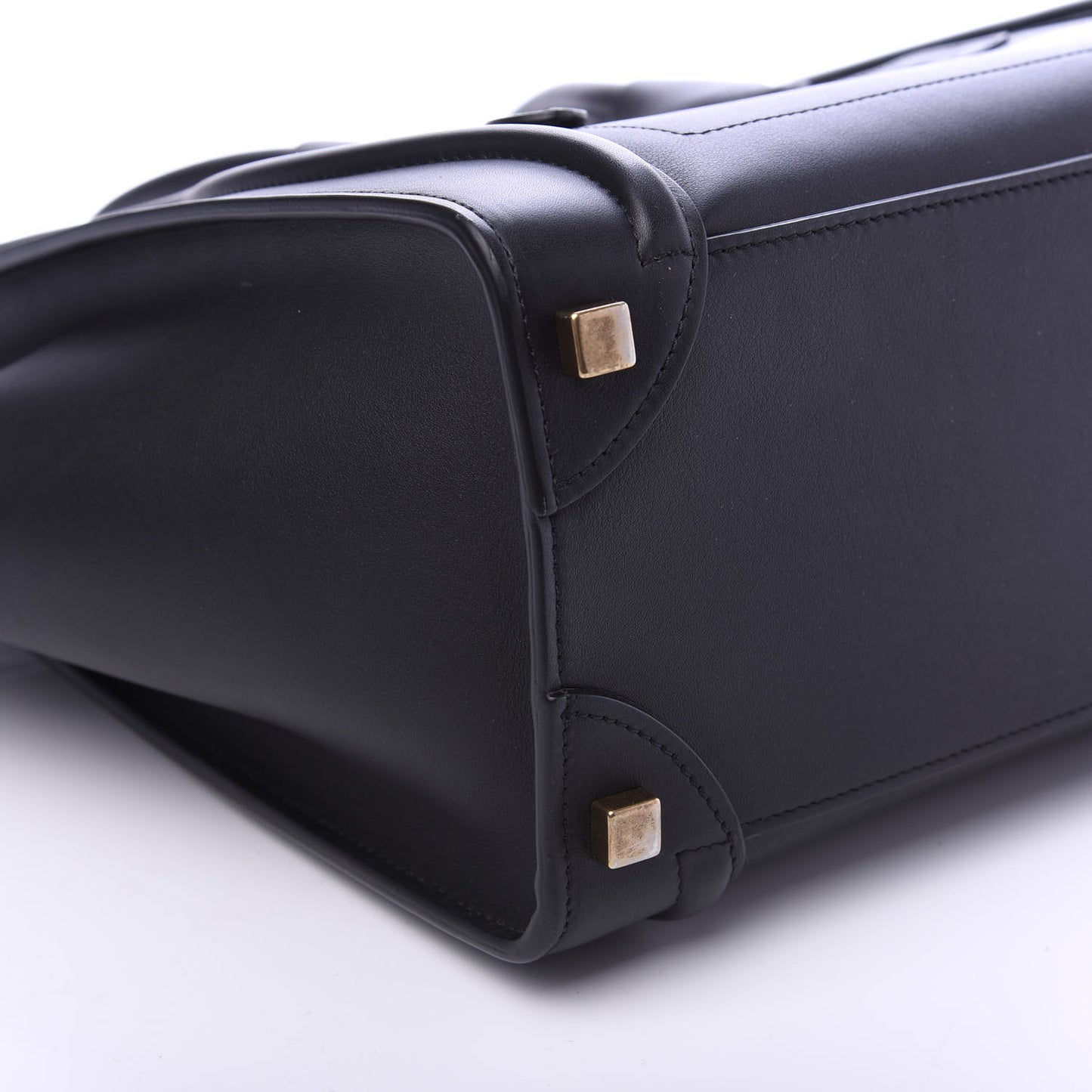 Smooth Calfskin Micro Luggage Black