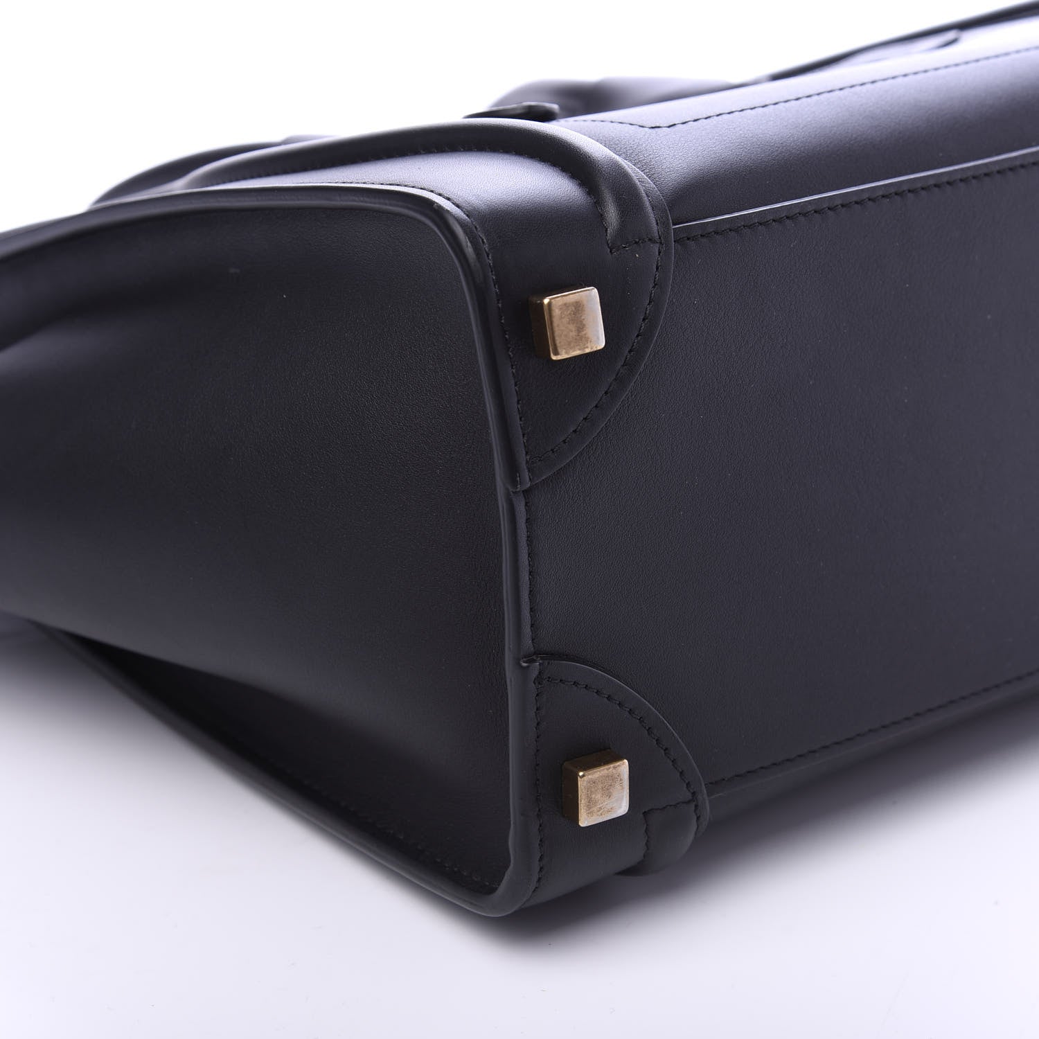 Celine Smooth Calfskin Micro Luggage Black 6 of 9