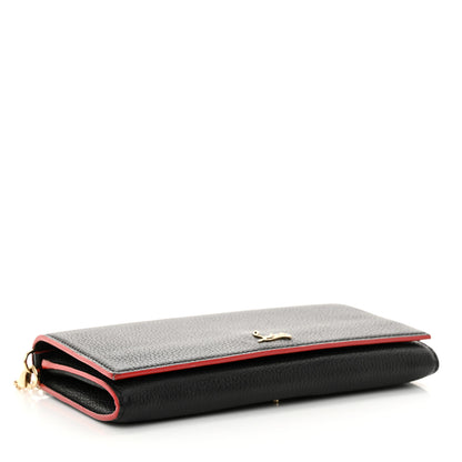 Christian Louboutin Calfskin Boudoir Chain Wallet Black 4 of 13