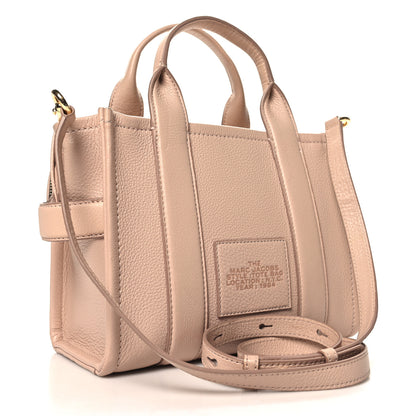 Marc Jacobs Grained Calfskin Small The Tote Bag Rose Dust 3 of 10