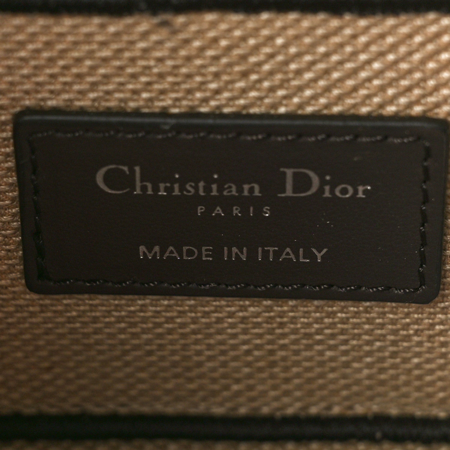 Christian Dior Canvas Mizza Embroidered Small Leopard Travel Vanity Case Beige 6 of 8