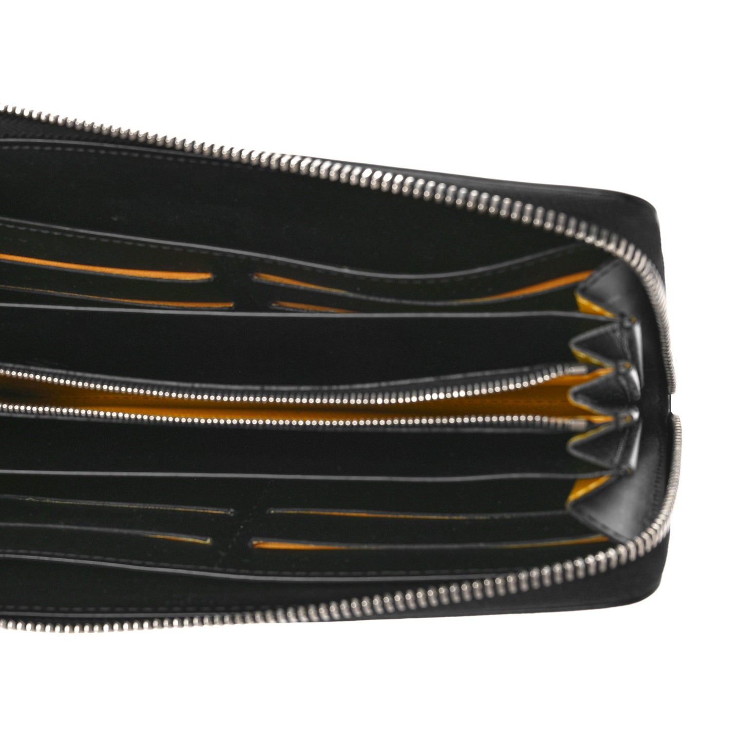 Goyardine Matignon Zip Around GM Wallet Black