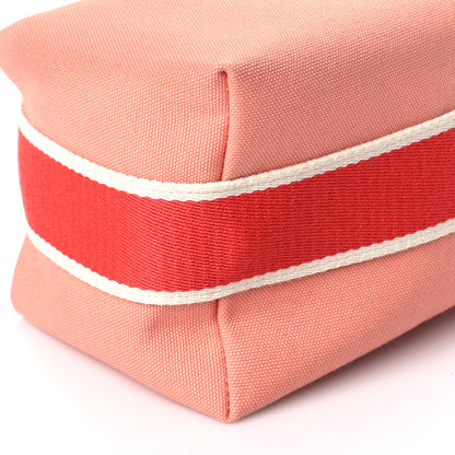 Hermes Canvas Small Bride-A-Brac Pouch Goyave 8 of 10