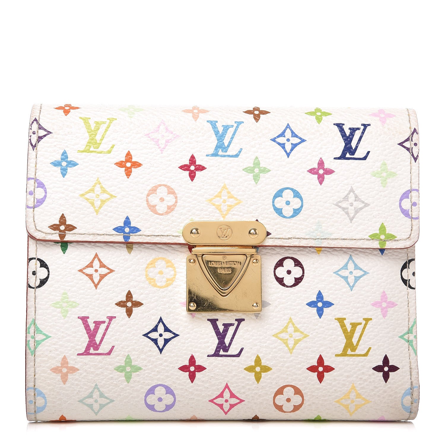 Louis Vuitton Monogram Multicolor Koala Wallet White 1 of 10