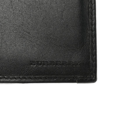 Burberry Haymarket Check Continental Wallet Black 7 of 12