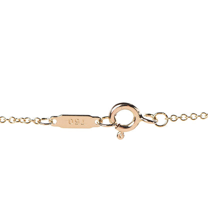 Tiffany 18K Yellow Gold Spiro Swirl Cross Pendant Necklace 7 of 7