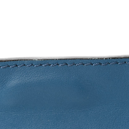 Valentino Garavani Vitello Small Rockstud Tote Blue Delft 12 of 19