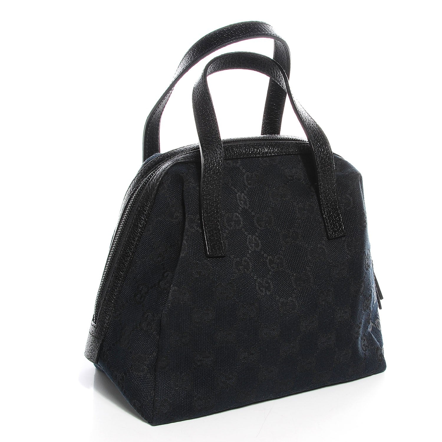 Gucci Monogram Large Balthus Cosmetic Pouch Black 3 of 7