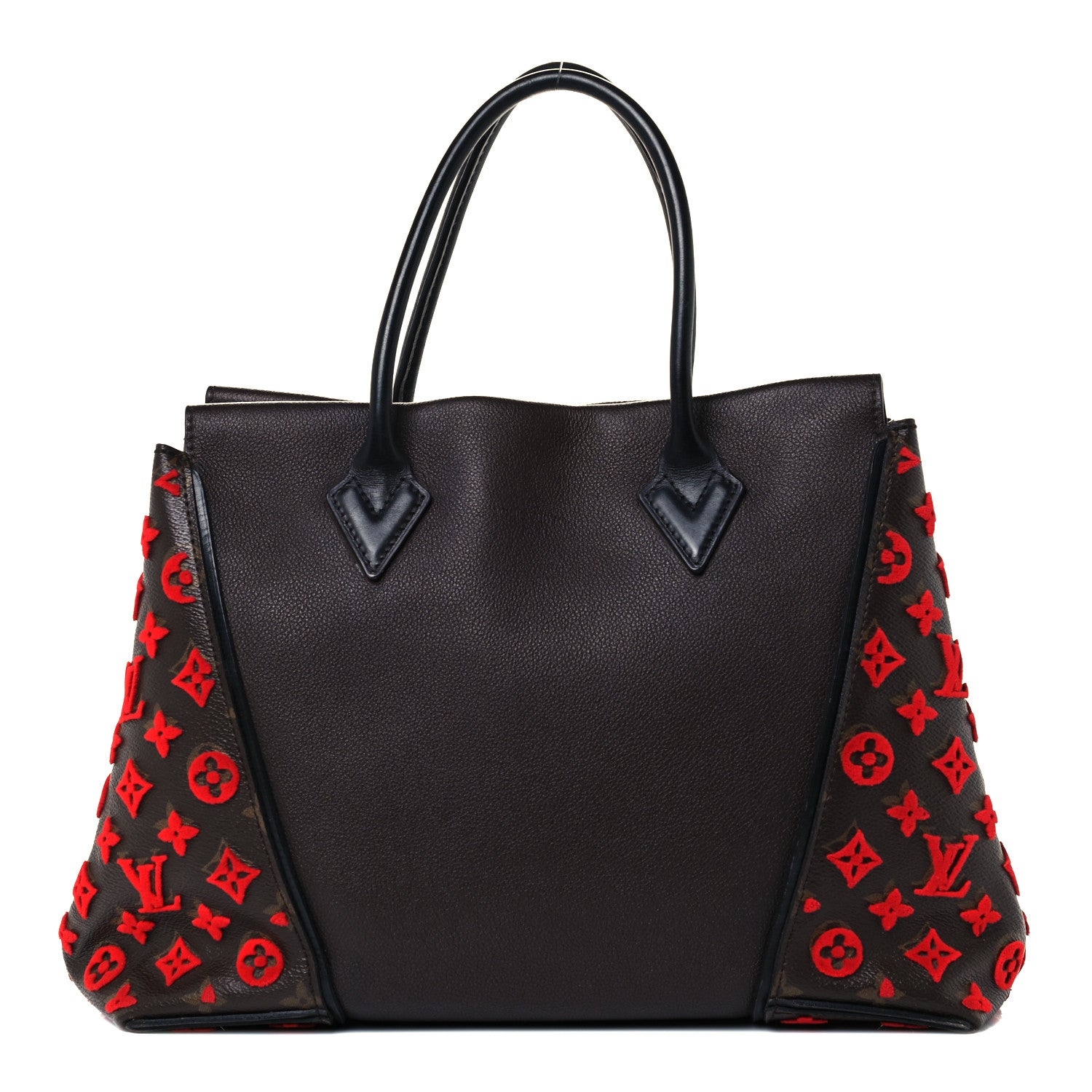 Louis Vuitton Veau Cachemire Tote W PM Chocolate 1 of 11