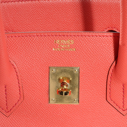Hermes Epsom Birkin 35 Rose Jaipur 7 of 9