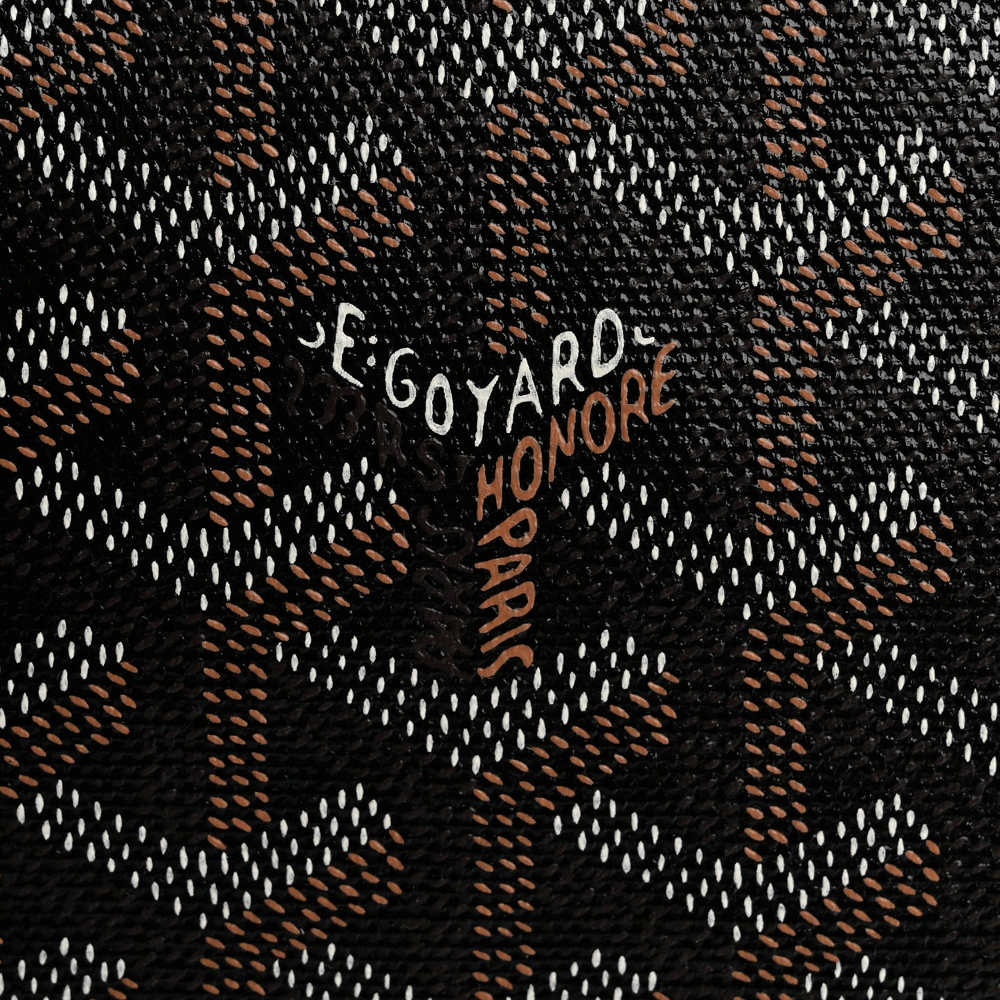 Goyardine Senat Pochette MM Black