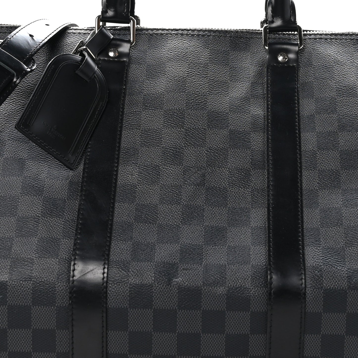 Damier Graphite Keepall Bandouliere 55