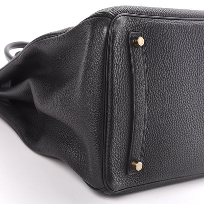 Hermes Togo Birkin 35 Black 7 of 47