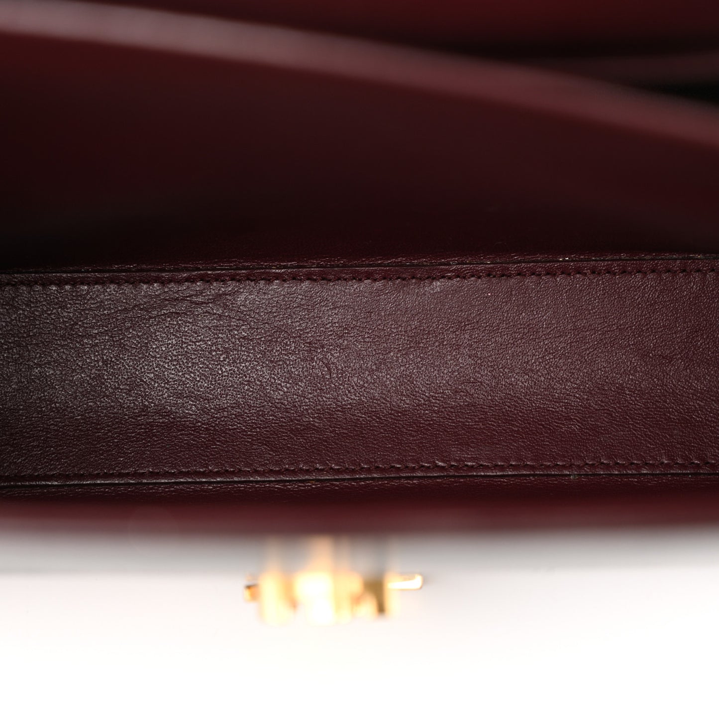 Smooth Calfskin Medium Classic Monogram Cassandra Top Handle Black Rouge Legion