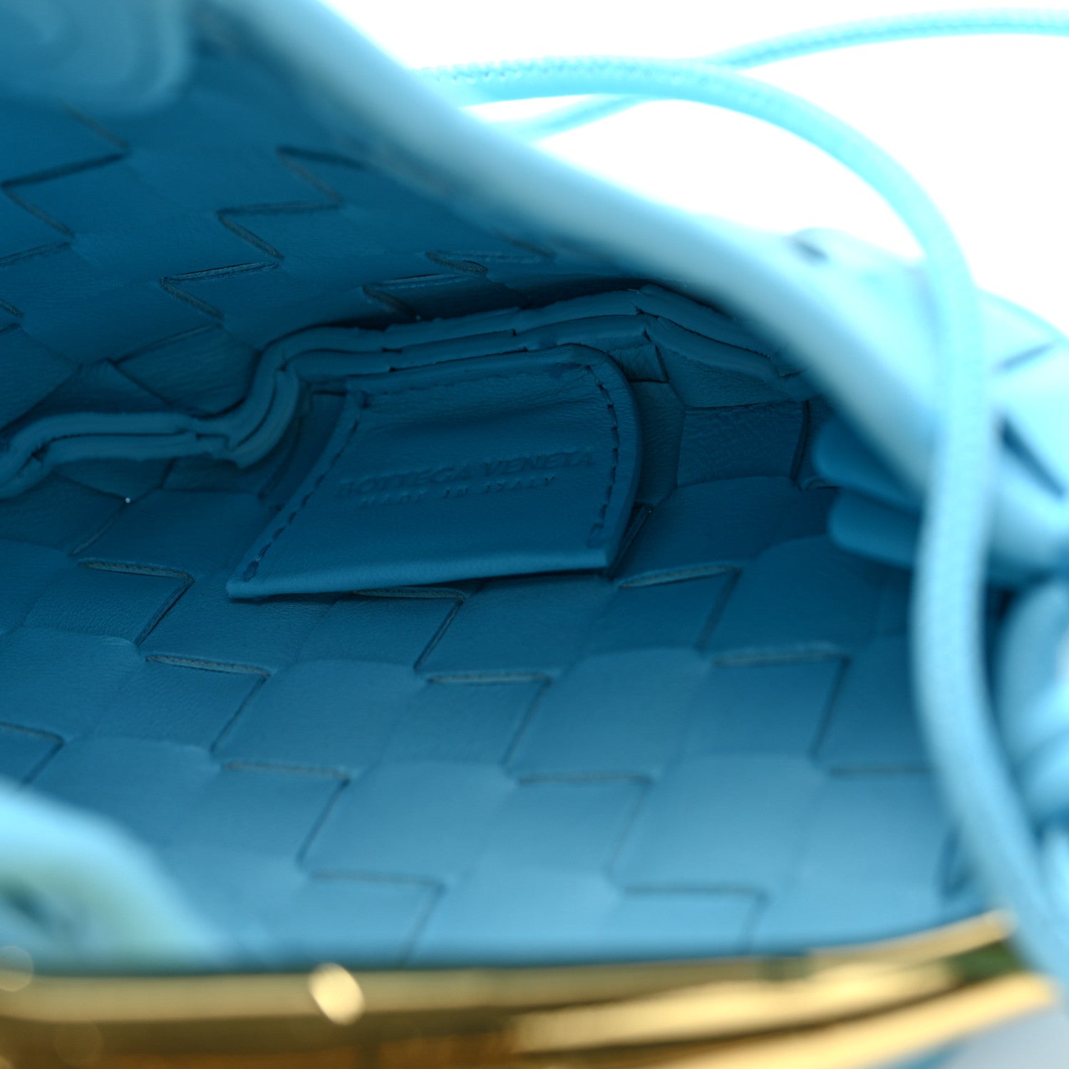 Bottega Veneta Nappa Intrecciato Mini Sardine Bag Turquoise 6 of 9