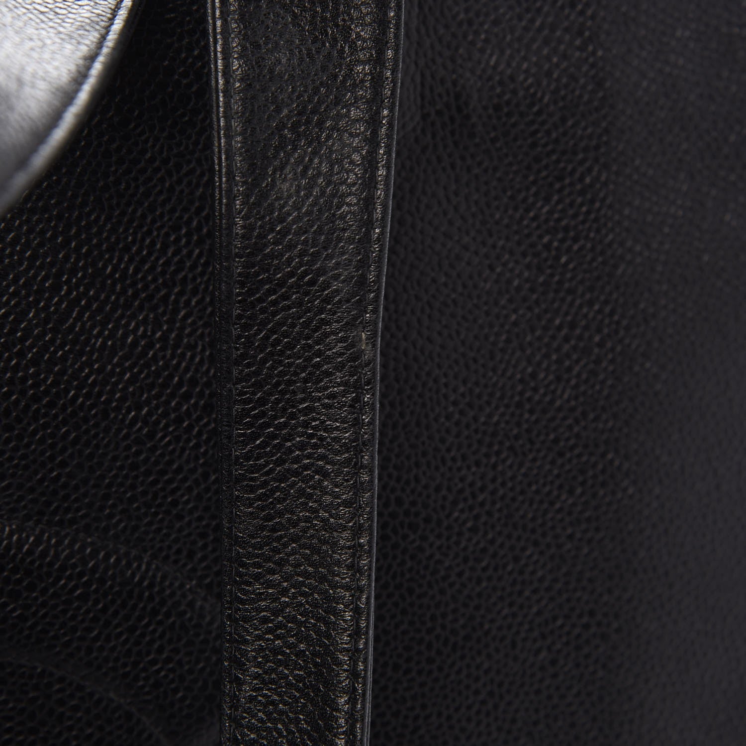 Chanel Caviar CC Tote Black 9 of 14
