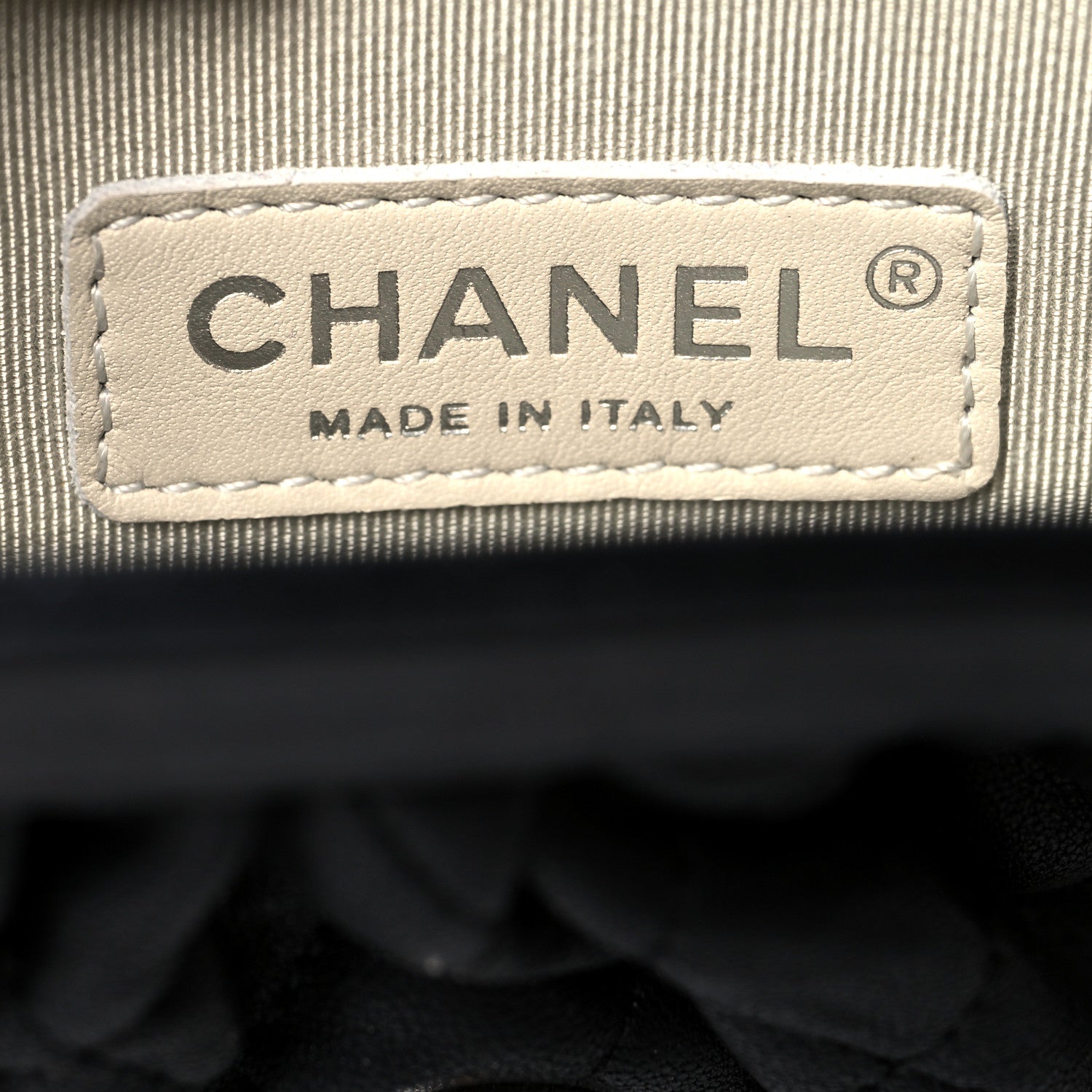 Chanel Washed Lambskin Quilted Mini Chain Around Flap Black 6 of 10